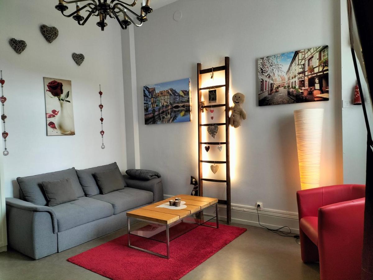 Coeur D'Elsass "Rapp"Appartement Avec Parking Colmar Esterno foto